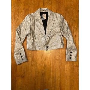 Free people leather jacket